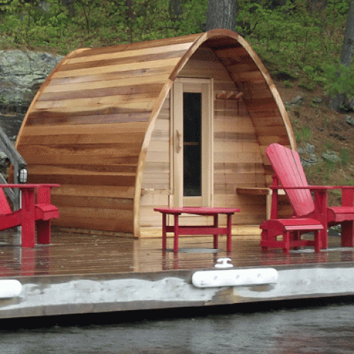 7 POD Sauna on Floating Do 500x500 1