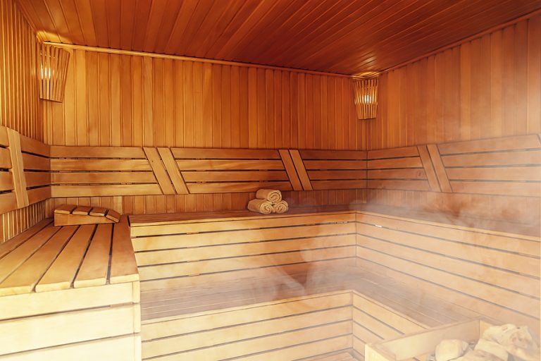 bigstock Interior Of Finnish Sauna Cla 468597659